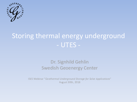 Presentation Signhild Gehlin